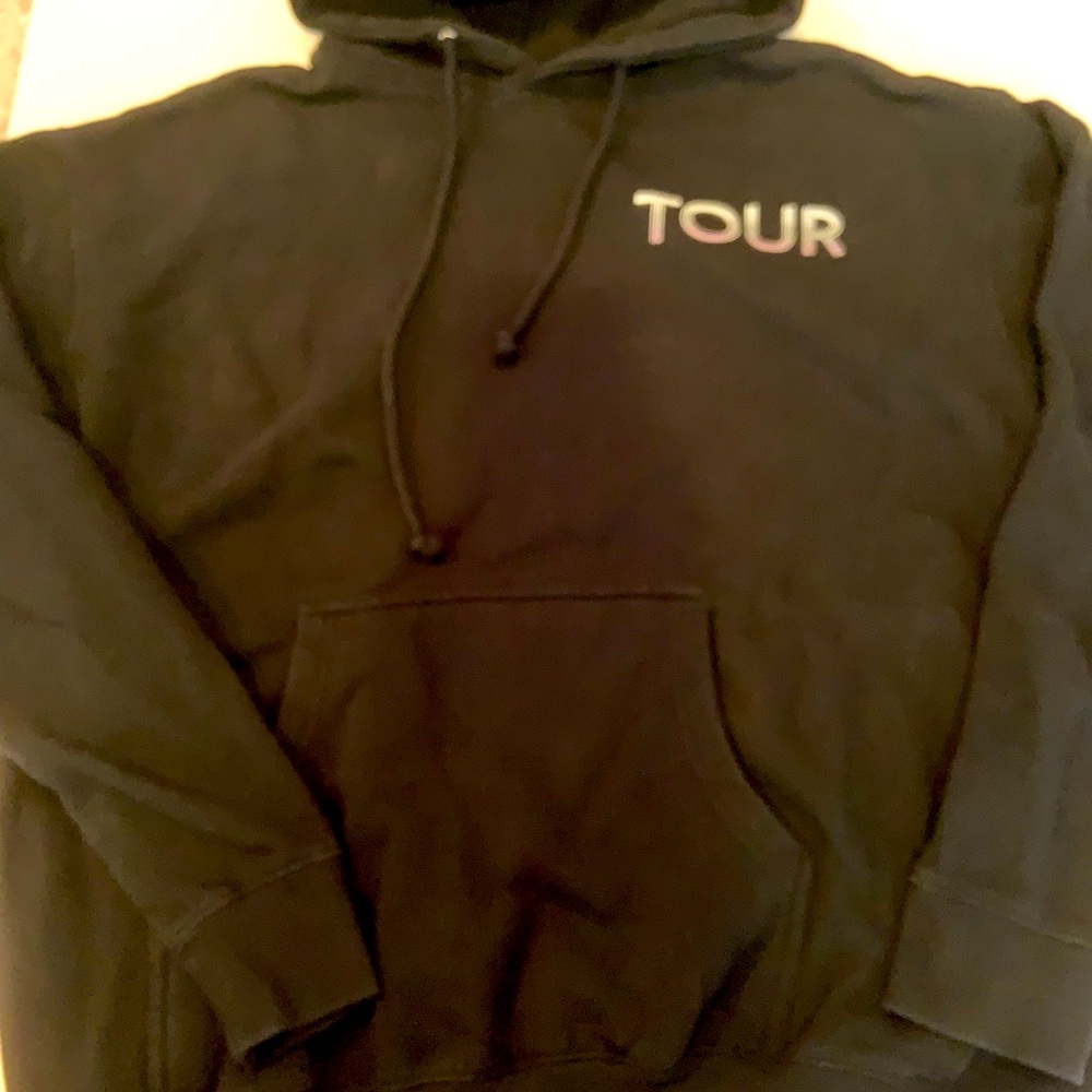 LIZZO TOUR Pullover Hoodie Black Size L Long Sleeve Concert LIZZO MERCH - Picture 4 of 7